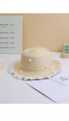 Sombrero de Paja Infantil Beige YOYOSO