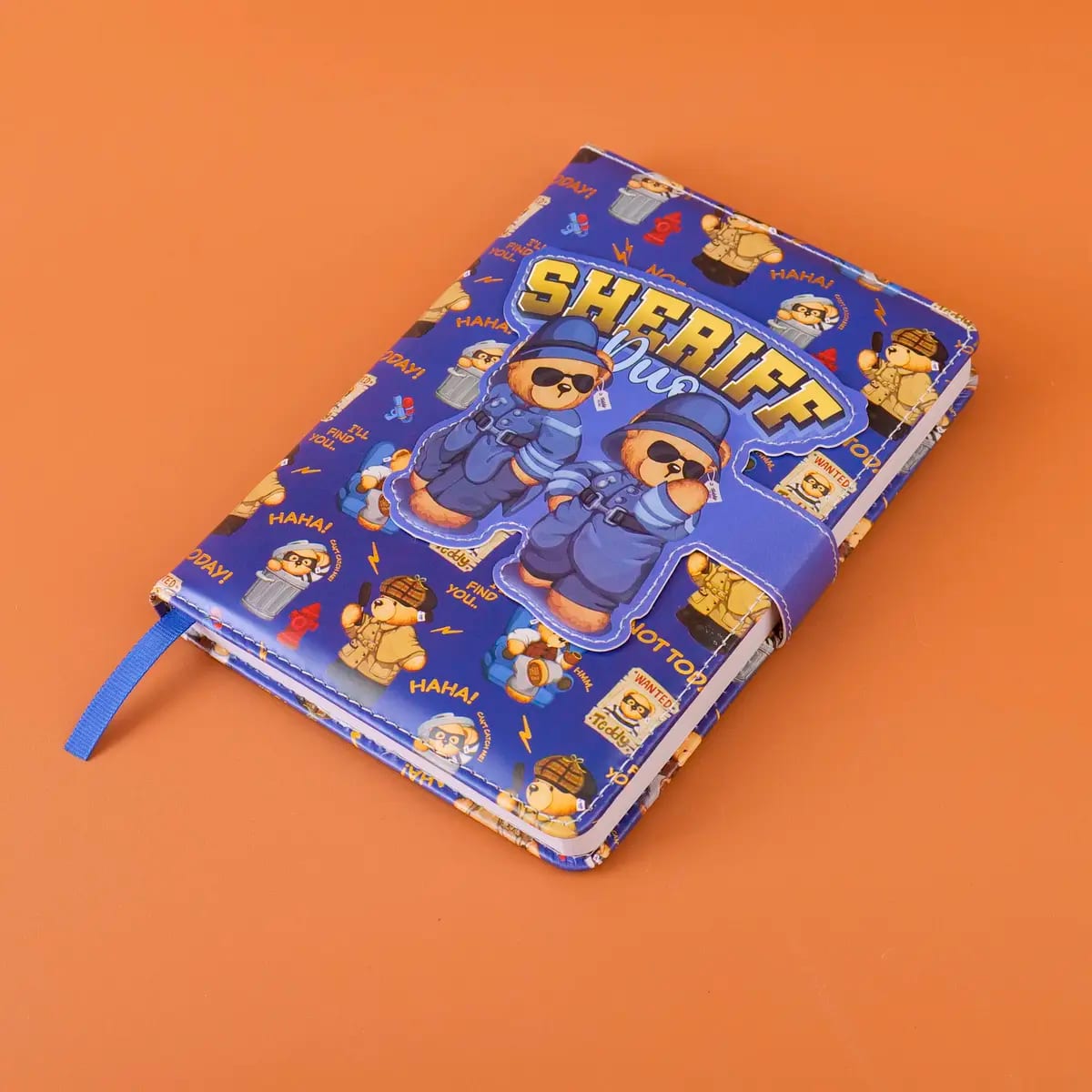 Cuaderno Magnético Azul B6 Teddy Island x YOYOSO