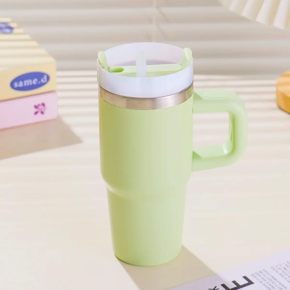 Taza de Auto Aislada con Mango 420ml YOYOSO