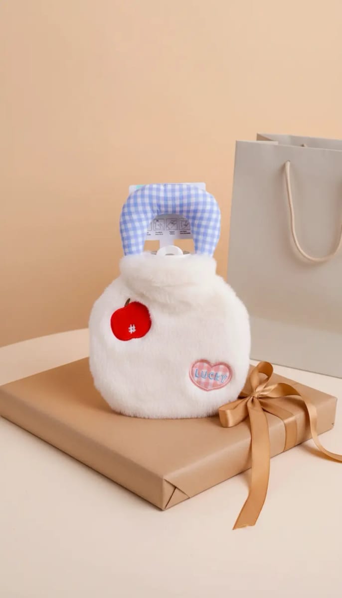 Bolsa de Agua Caliente Minimalista de Manzana 350ml YOYOSO