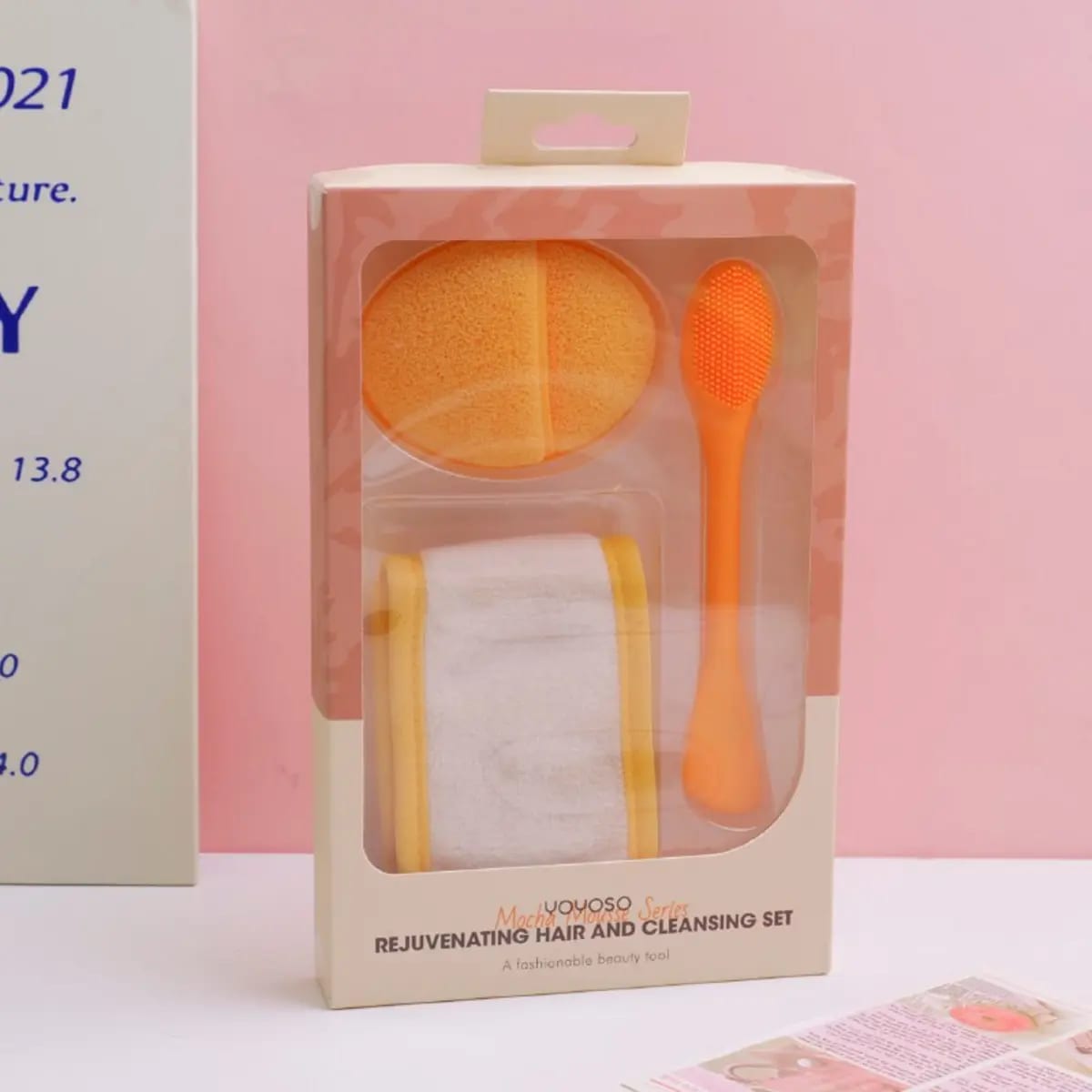 Set desmaquillante amarillo para mujer YOYOSO