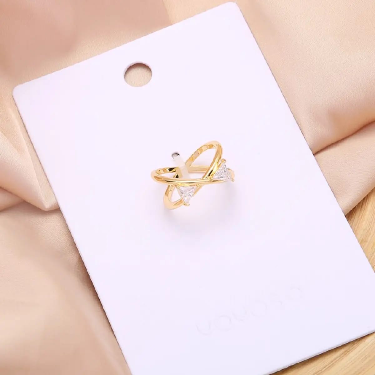 Anillo Dorado Sutil para Mujer YOYOSO