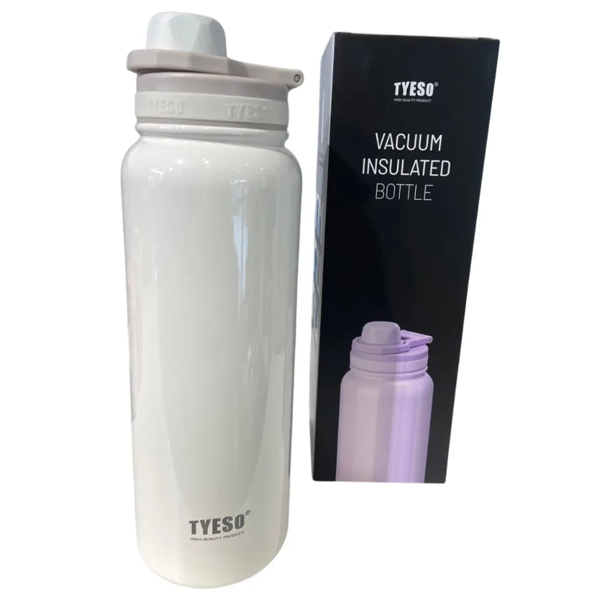 Termo TYESO de Acero Inoxidable 1050ml Blanco