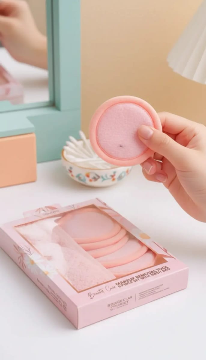 Set de Herramientas para Desmaquillaje 8 Piezas YOYOSO