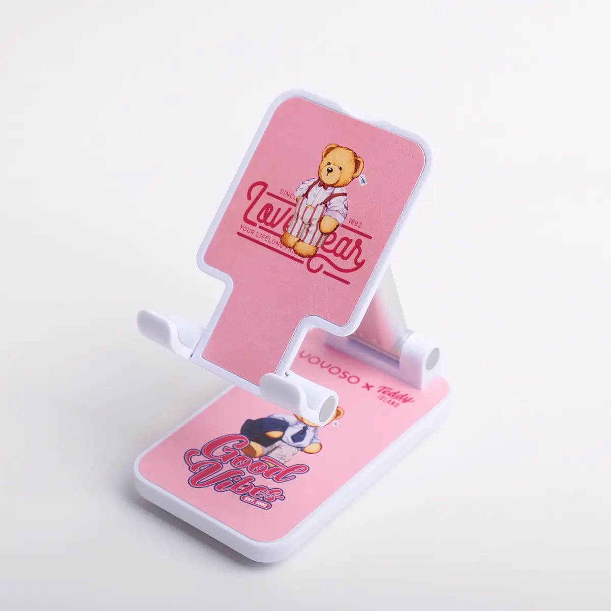 Soporte de Escritorio para Celular Pintado Teddy Island x YOYOSO