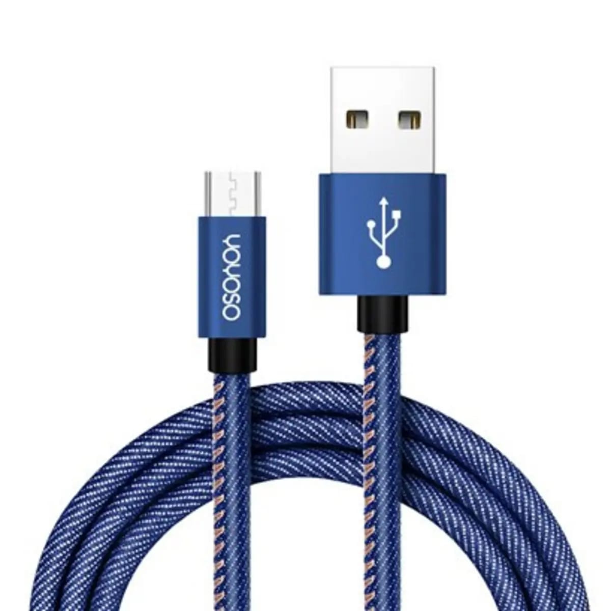 Cable de Datos Android de Cuero Trenzado 2M YOYOSO