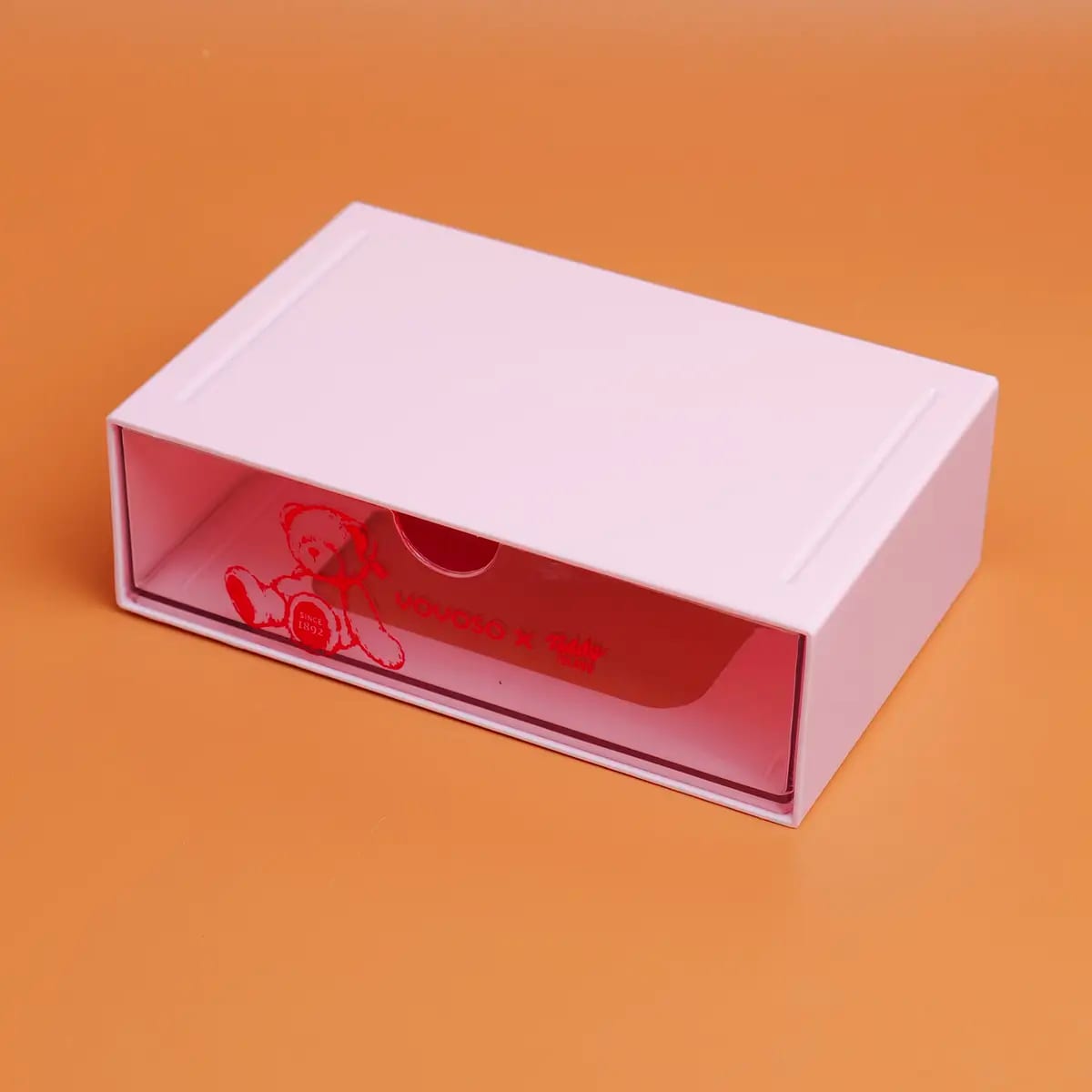 Caja de Almacenamiento de Cajón Capa Única Teddy Island x YOYOSO