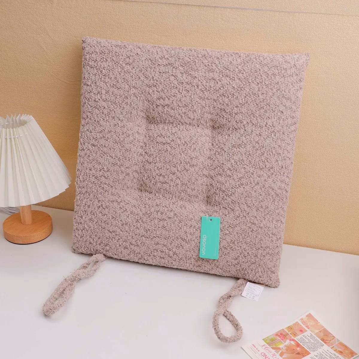 Cojín de Asiento Sólido Minimalista Color 4 Khaki YOYOSO