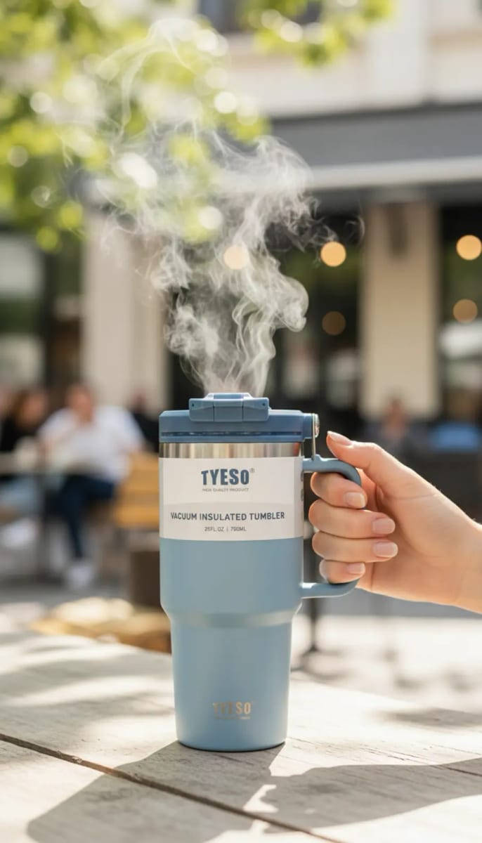 Termo TYESO 750ml Azul YOYOSO
