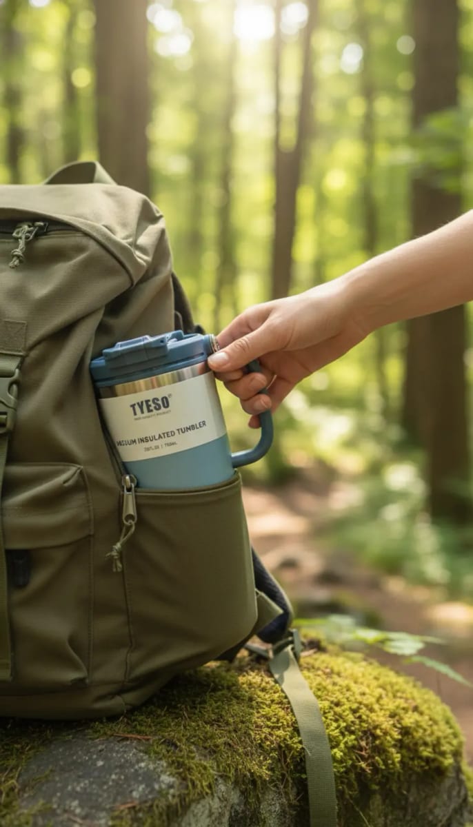 Termo TYESO 750ml Azul YOYOSO