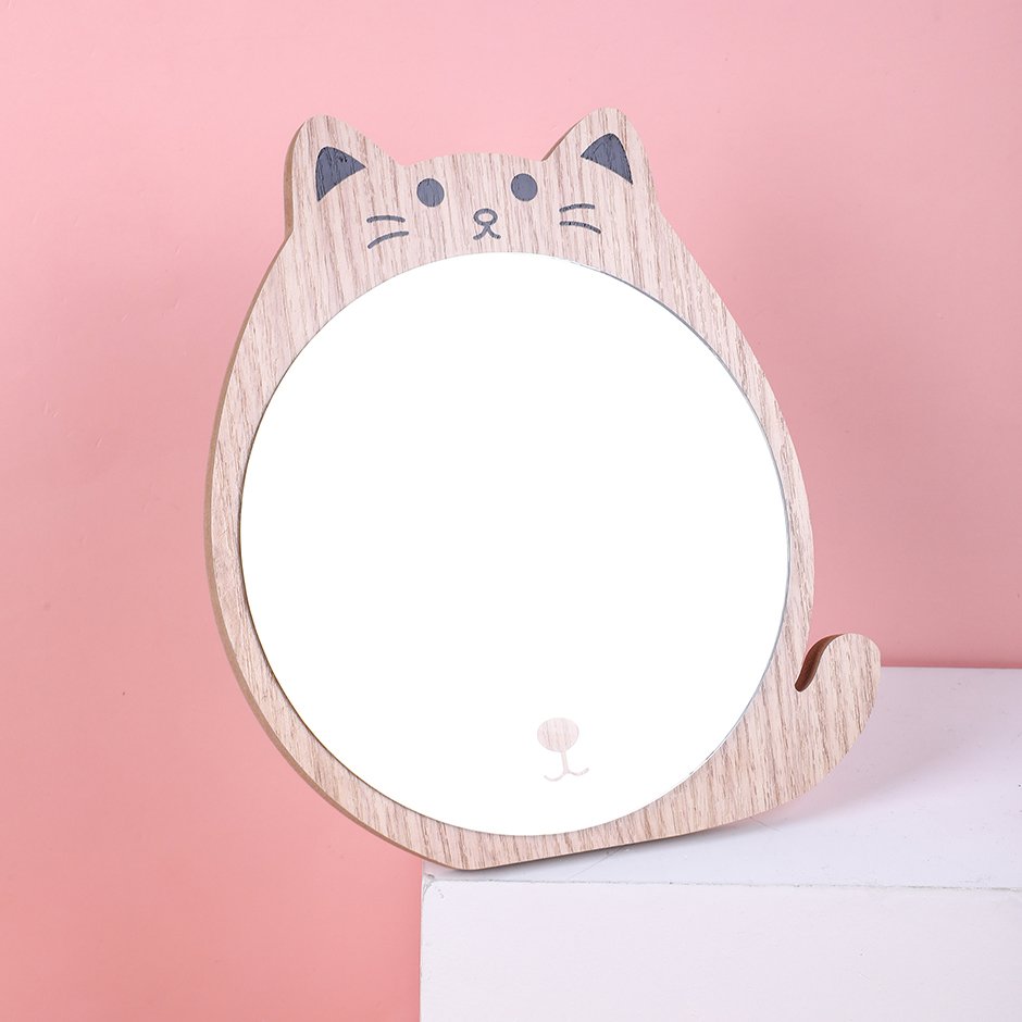 espejo forma gato kawaii ecuador