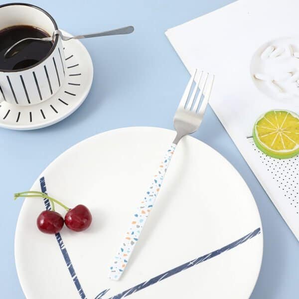 Set de cubiertos 5 Pcs polka - Imagen 4