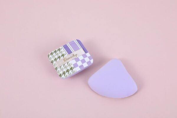 Puff de Maquillaje en Polvo - Diseño Marshmallow - 2 unidades - Imagen 4