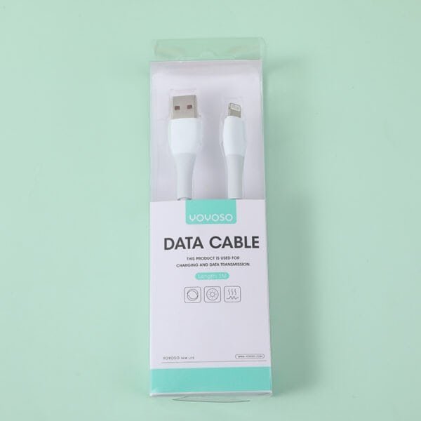 Cable Cargador - entrada Lightning con USB - Para iphone - Imagen 3