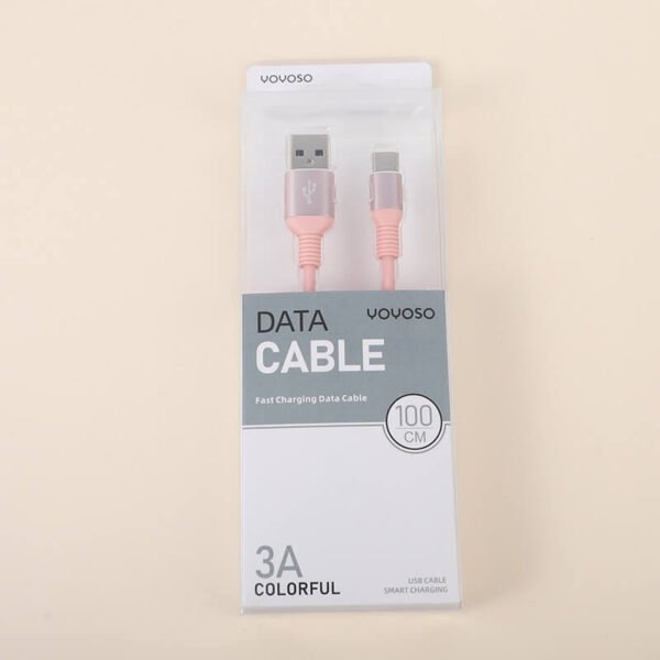 0Y8A9402 Cable de datos tipo c de varios colores- 1 metro - Imagen 3