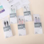 Cable de datos tipo c de varios colores- 1 metro