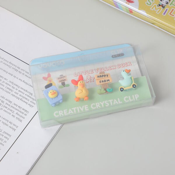 Clips de Crystal "Happy Farm" - Imagen 2