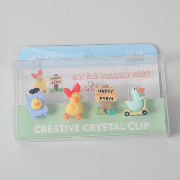 Clips de Crystal "Happy Farm" - Imagen 3