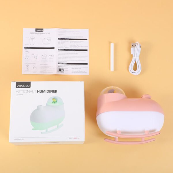 Humidificador Astronauta - Color Rosa - Imagen 4