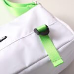 Cartera "Note" - en colores Blanco con Verde - Imagen 6
