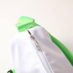 Cartera "Note" - en colores Blanco con Verde - Imagen 7