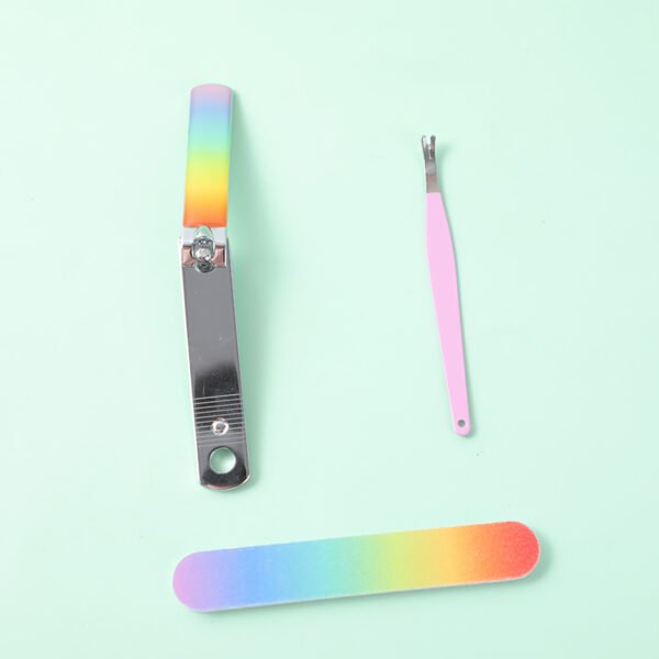 Set de Manicura "Aicoíris" - 3 piezas - Imagen 5