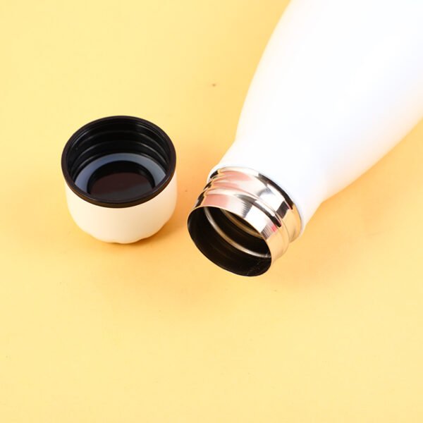 Taza Ovalada de Acero Inoxidable de una Sola Capa 750 ml Azul - Imagen 5