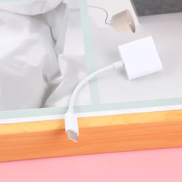 Adaptador Tipo C de Auriculares y Carga 2 en 1 - Imagen 3