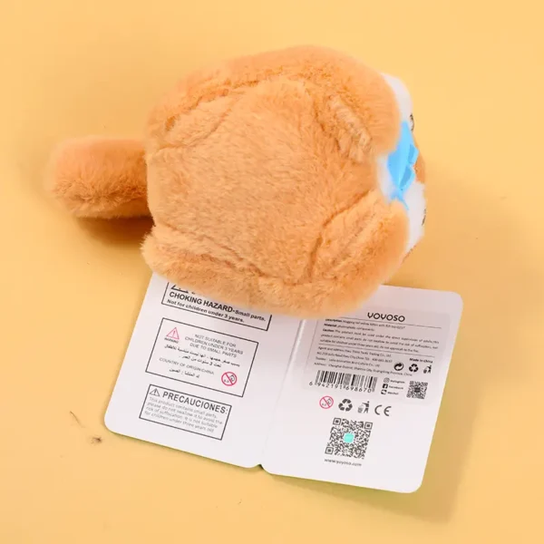 Juguete Gatito Amarillo con Cola Movediza Q237 - Imagen 3