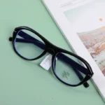 Gafas Color Negro de Cristal Antirreflejo y Antiluz Azul