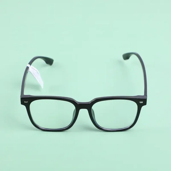 Gafas Color Negro de Cristal Transparente Antiluz Azul - Imagen 2