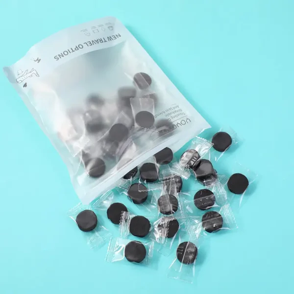 Mascarilla Comprimida de Carbón de Bambú 40pcs - Imagen 2