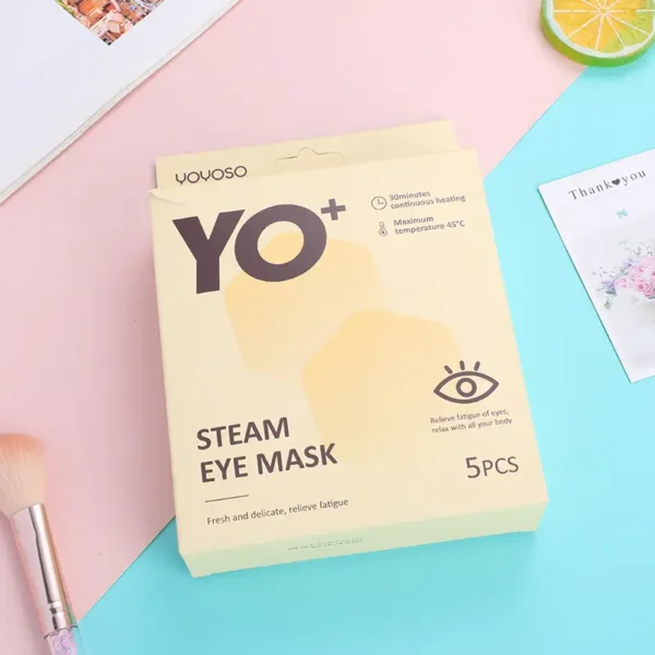 Mascarilla para Ojos Serie Fresh Tea 5 pcs Amarillas - Imagen 2