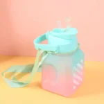 Tomatodo Cuadrado de Plástico con Doble Apertura 1300 ml