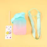 Tomatodo Cuadrado de Plástico con Doble Apertura 1300 ml - Imagen 3