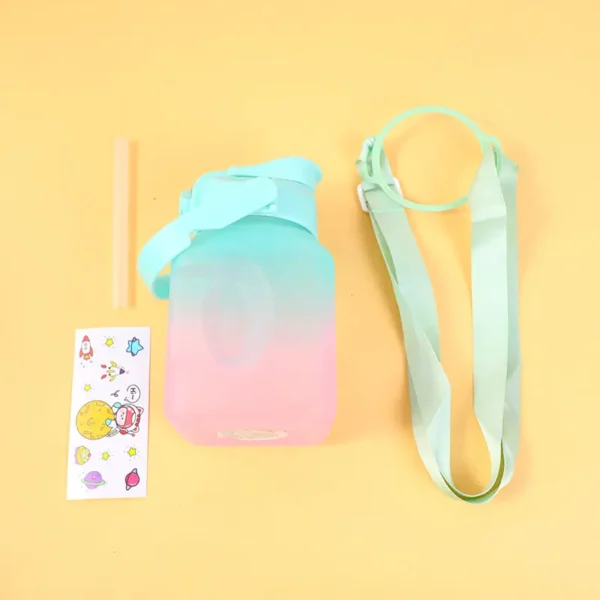 Tomatodo Cuadrado de Plástico con Doble Apertura 1300 ml - Imagen 3