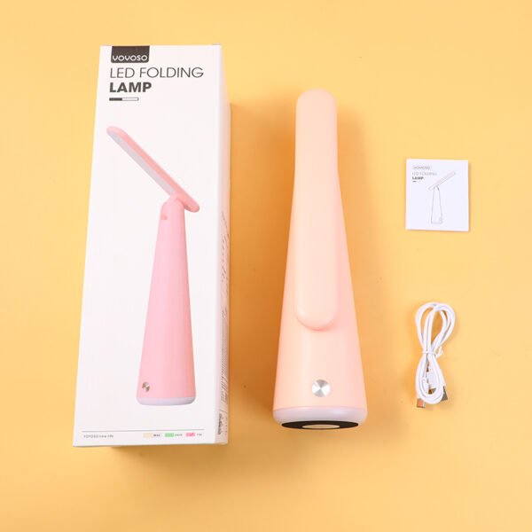 0Y8A5180 Lámpara de Mesa Táctil con Ambiente de Lectura - Rosa - Imagen 2