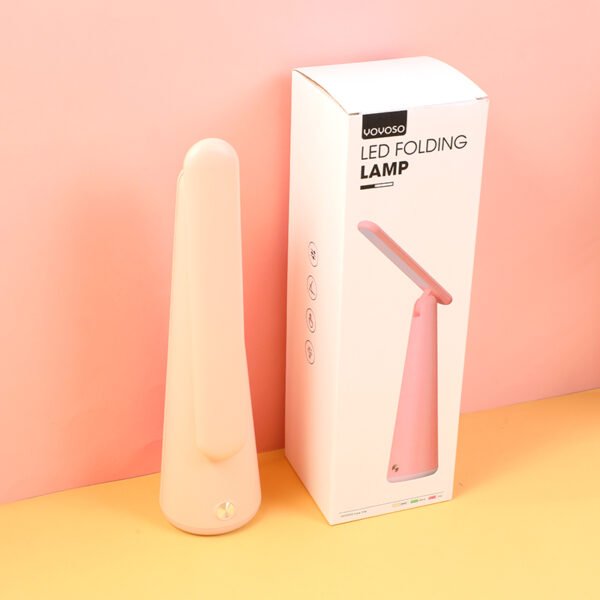 0Y8A5181 Lámpara de Mesa Táctil con Ambiente de Lectura - Rosa - Imagen 3