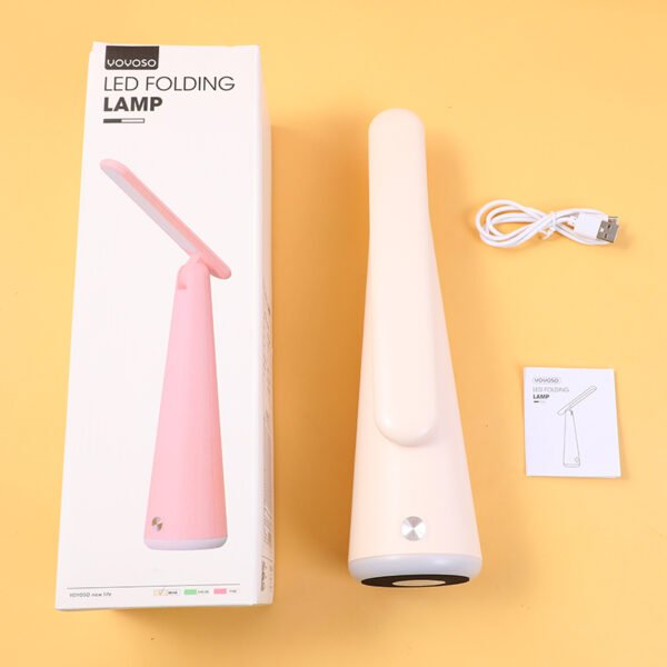 Lámpara de Mesa Táctil con Ambiente de Lectura - beige - Imagen 4