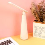 Lámpara de Mesa Táctil con Ambiente de Lectura - beige