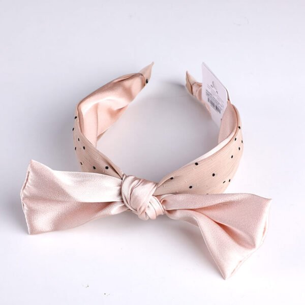 Cintillo Bicolor con Orejas de Puntos - Imagen 2