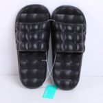 Zapatillas de Casa para Hombre con Suela Suave y Masaje - Talla 40-41 (Negro) - Imagen 3