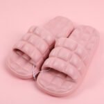 Zapatillas de Casa para Mujer con Suela Suave y Masaje-Talla 36-37 (Rosa Claro) - Imagen 3