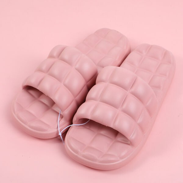 Zapatillas de Casa para Mujer con Suela Suave y Masaje-Talla 36-37 (Rosa Claro) - Imagen 3