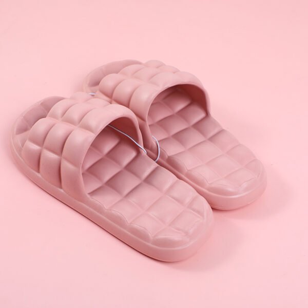 Zapatillas de Casa para Mujer con Suela Suave y Masaje-Talla 36-37 (Rosa Claro) - Imagen 2