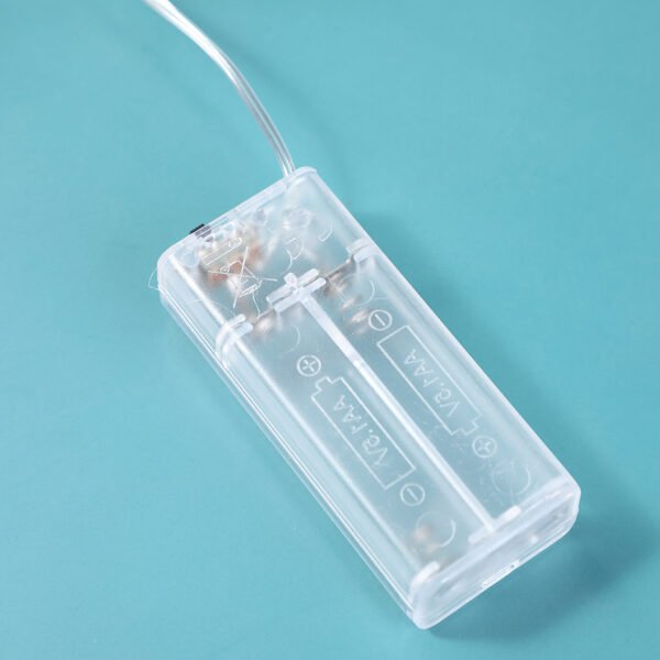 Luces de Cuerda con Renos y Caja de Baterías - 2M 6cm - Imagen 4