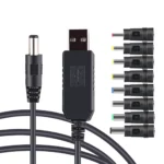 Cable Conversor de 5V a 12V para Router – Solución Universal y Segura para Apagones en Ecuador
