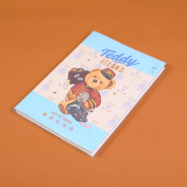 Cuaderno con Cubierta Plástica B5 TEDDY ISLAND - Páginas Rayadas - Imagen 4