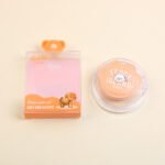 Puff de Algodón en Forma de Garra TEDDY ISLAND - Color Marrón Claro (Con Caja de Almacenamiento)