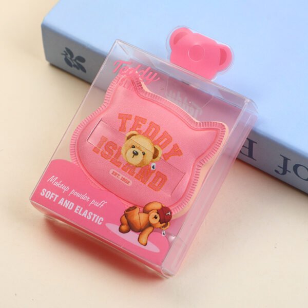 Puff de Algodón de Azúcar TEDDY ISLAND - Color Rosa - Imagen 2